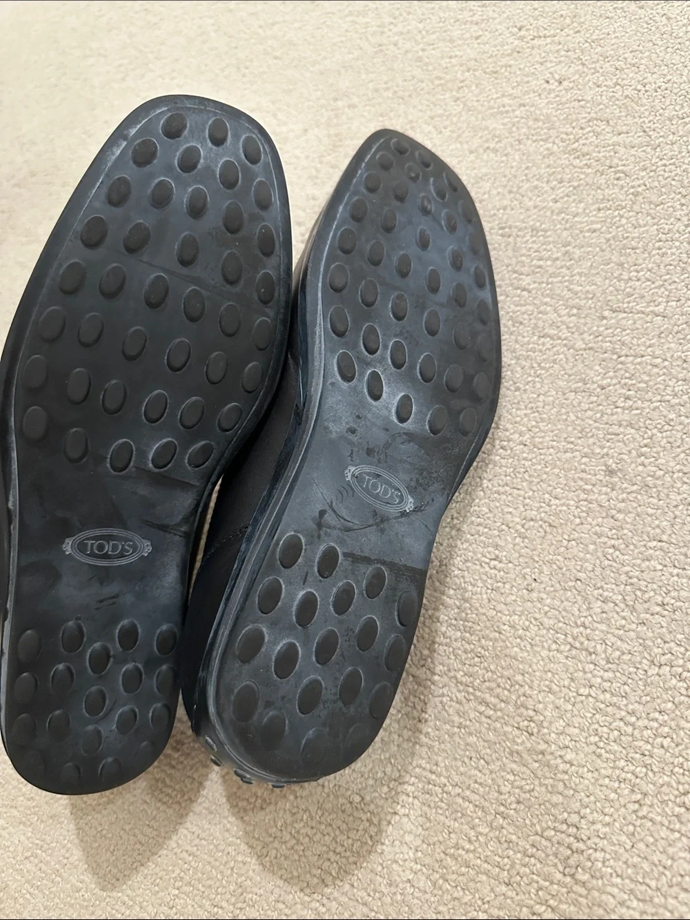 Tod’s Black Leather Men's Loafers